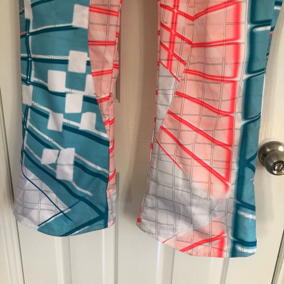 🌿 OAKLEY 🌿 multicoloured unisex freight snow pants thinsulate anorak size L - Picture 3 of 7